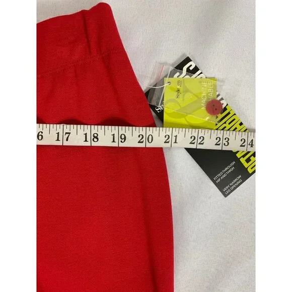 Style & Co.Women's Red Stretch pants with Detachable Stirrups - Picture 4 of 5